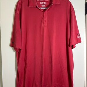 PGA Tour Men's Salmon Polo Shirt Size‎ XL